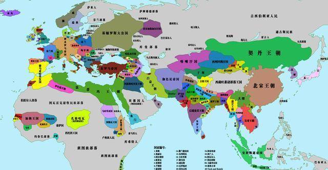 世界5000年的历史地图看看中国曾经多少次成为面积最大的国家