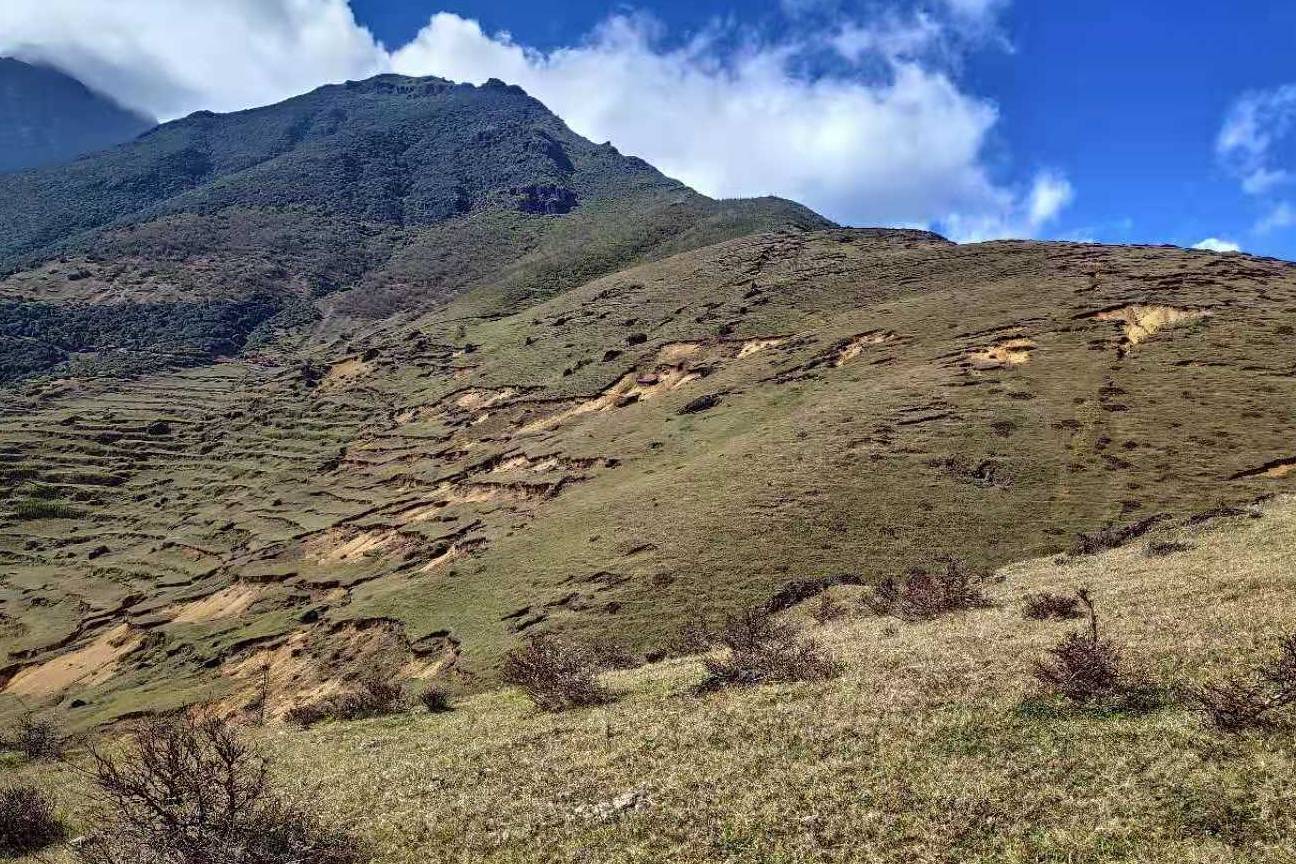 原创攀登昭通巧家药山第三天看最美丽的云海遇上好心的老乡留宿