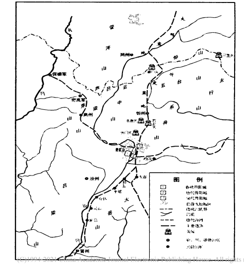 宋代太原城址的迁移及其地理意义_古代城市_汾河_盆地