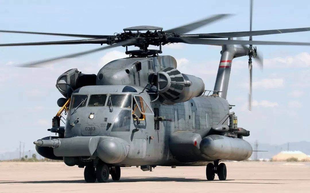 4,mh-53 "种马"重型直升机h-92"超级鹰"直升机搭载了两台ge- ct7-8c
