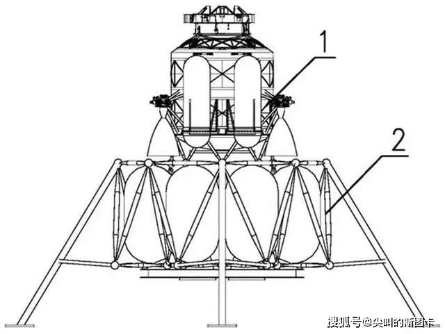 原创我国载人登月舱设计方案曝光也可以重复使用技术拷贝阿波罗