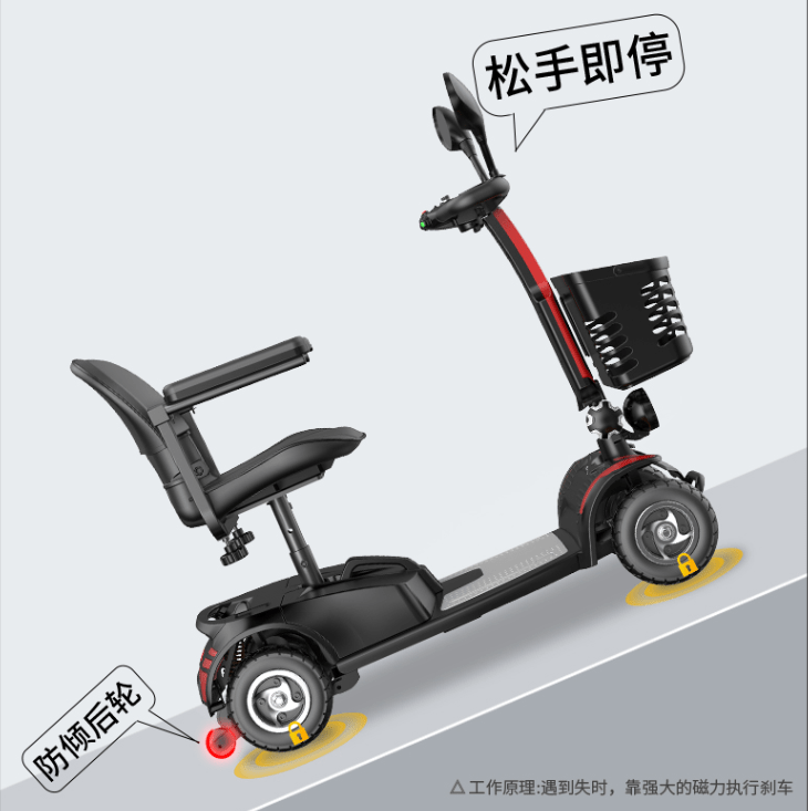 这2款小四轮电动车,2000元左右,安全性好,非常适合老年人代步_搜狐
