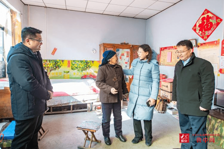 民盟淄博市委会赴沂源县燕崖镇朱家户村走访慰问_李玲_盟员_活动