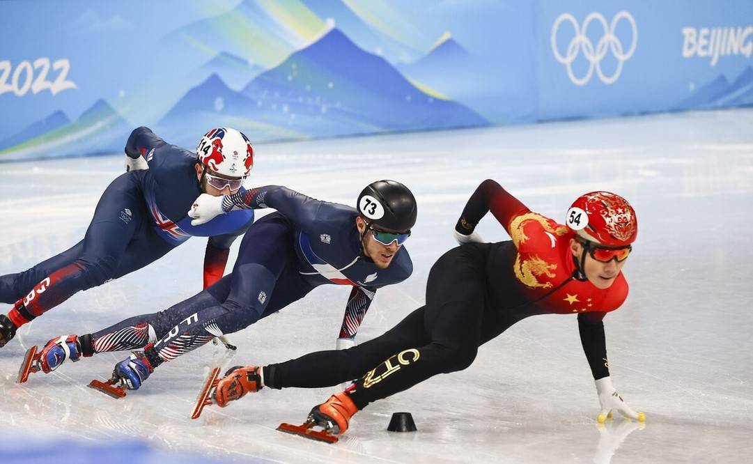 原创冬奥会短道速滑男子1000米预赛武大靖任子威李文龙全部晋级