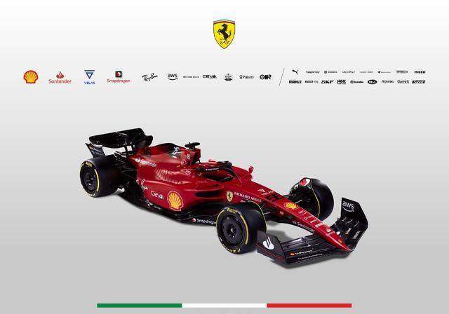 原创法拉利f1车队发布了2022年新款赛车f175堪称颜值巅峰