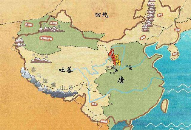 通过地图了解唐朝疆域变迁:一个庞大的帝国,最后竟然