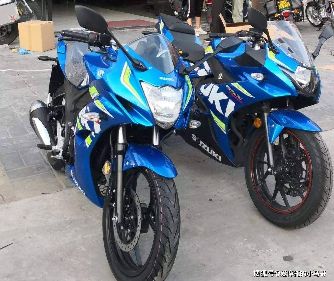 猜猜哪个是极客飒,哪个是gsx250极客飒的实体车外观