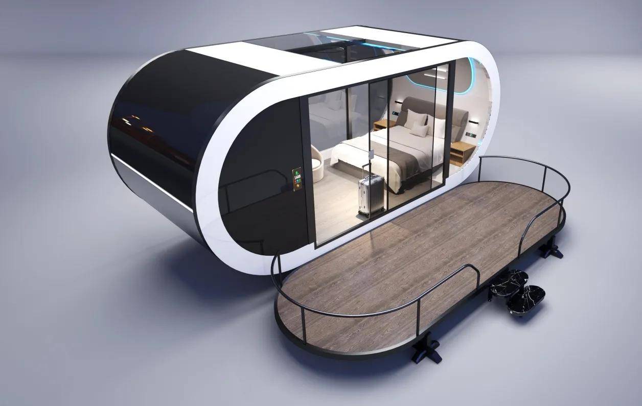 酷幻造型 苹果舱 太空舱装配式建筑可移动房屋_生产_运输_莱茵
