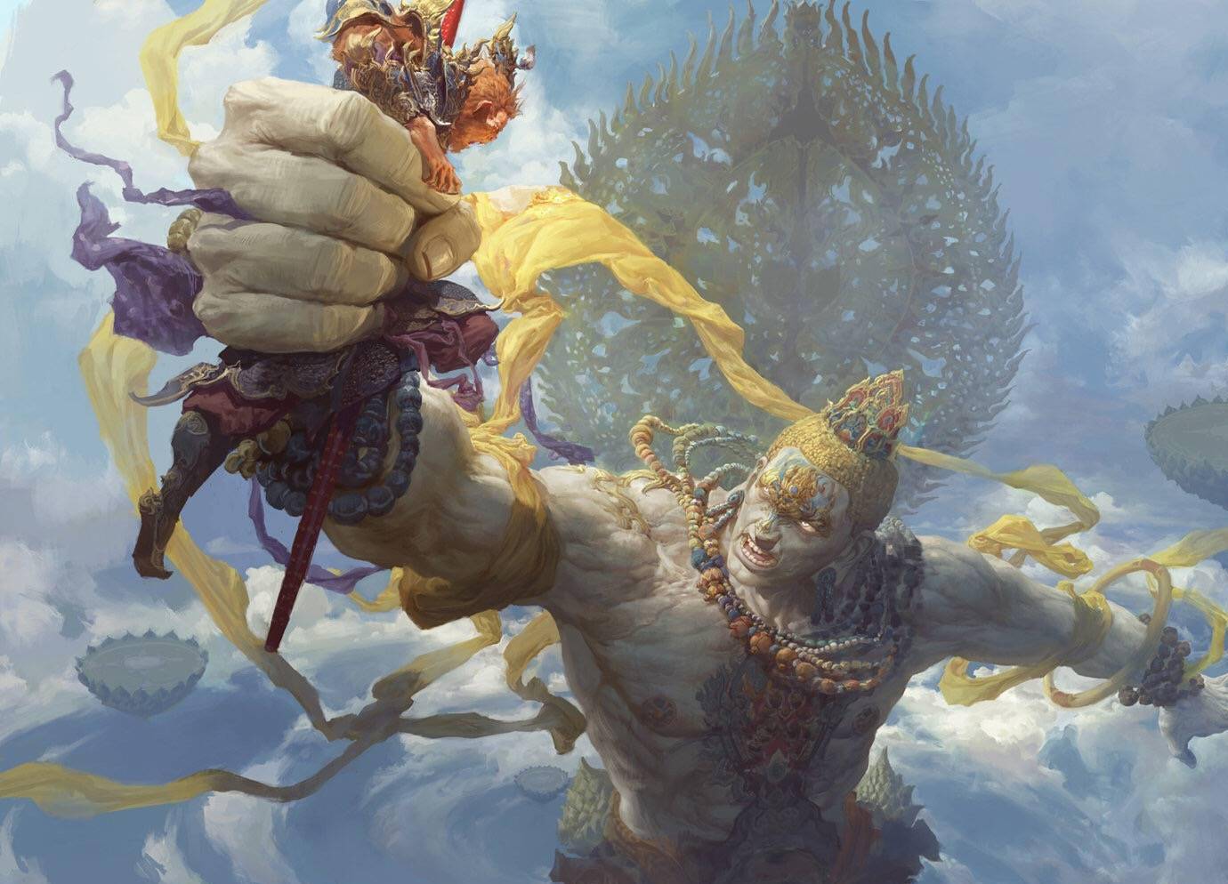 天庭早就想对大鹏金翅雕下手,可惜孙悟空打起了自己的"小九九"_猴子