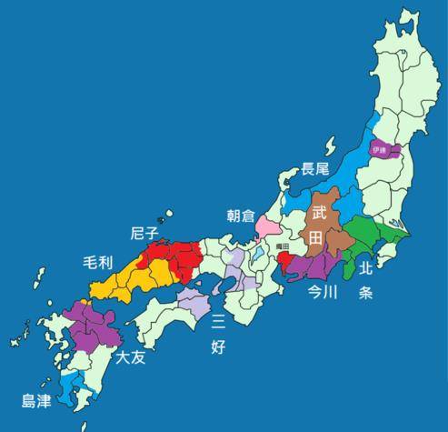 刚学 用长枪岛津家连萨摩都未统一更别提伊达政宗都还没出生了以军事