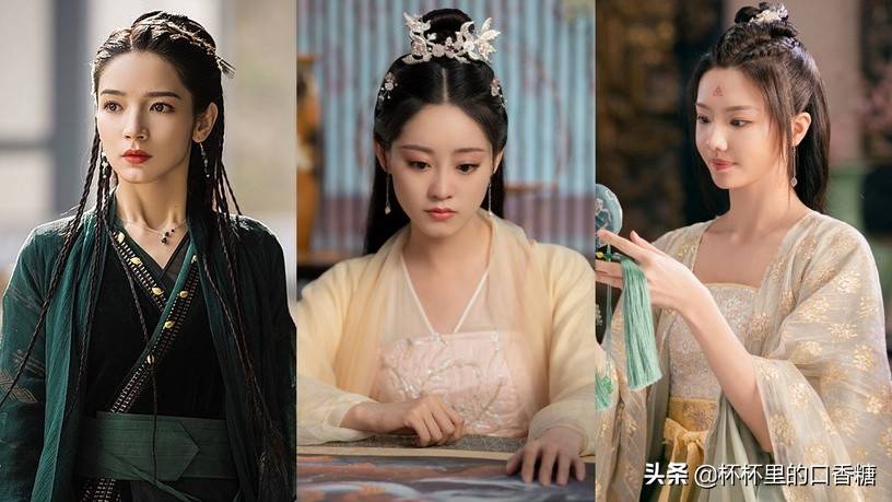 饰演《遇龙》流萤/阮阿瑜/封尘月/顾轻烟祝绪丹的古装扮相真的美呆了!