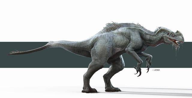 原创侏罗纪世界两代混种恐龙对比暴虐龙威武狂盗龙狰狞