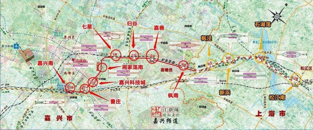 沪苏嘉城际铁路正式开工