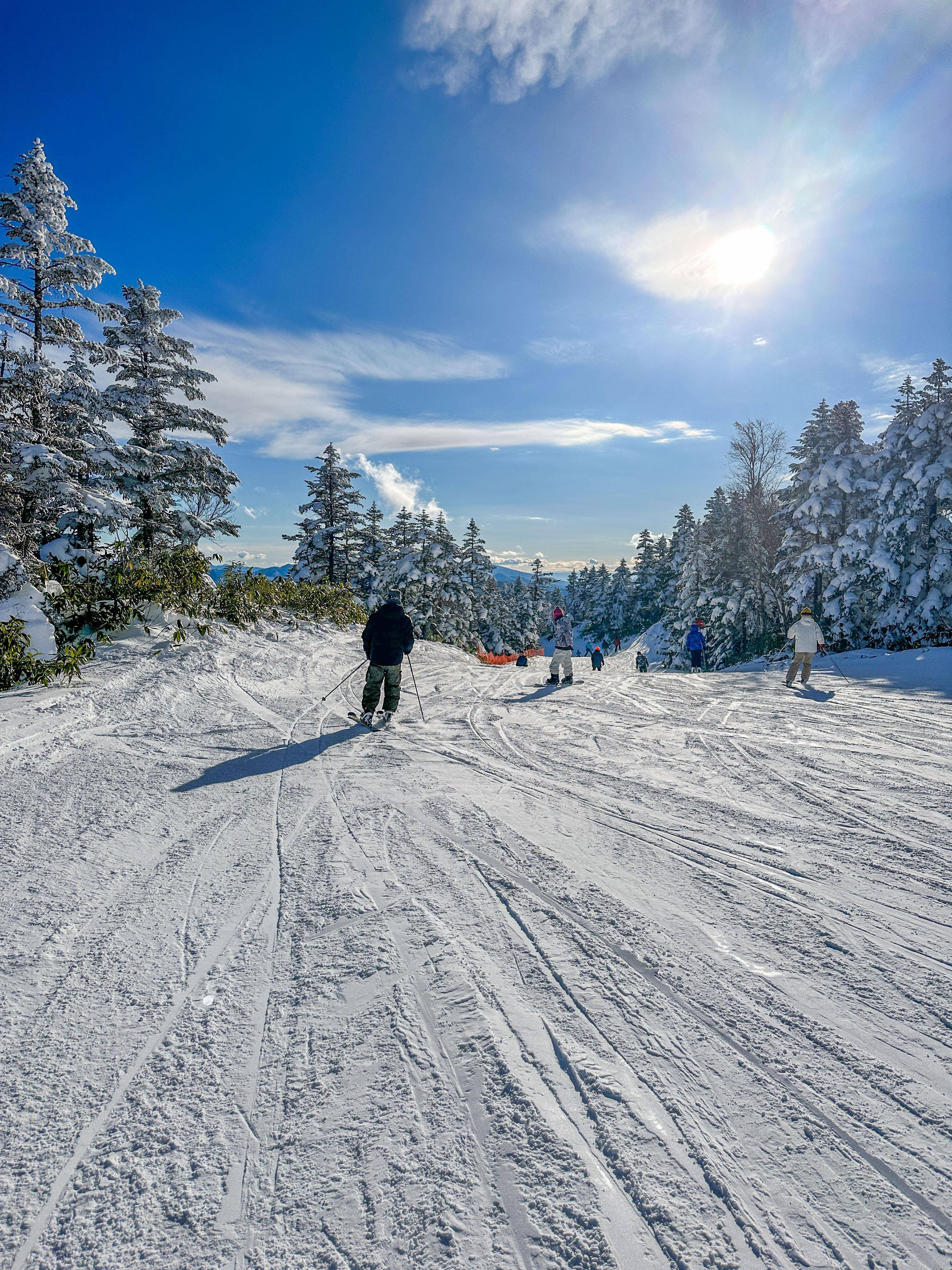 日本更大的滑雪度假胜地，长野志贺高原，曾是冬奧会的主办地