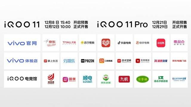 iQOO11发布会汇总 三大新品2099元起售
