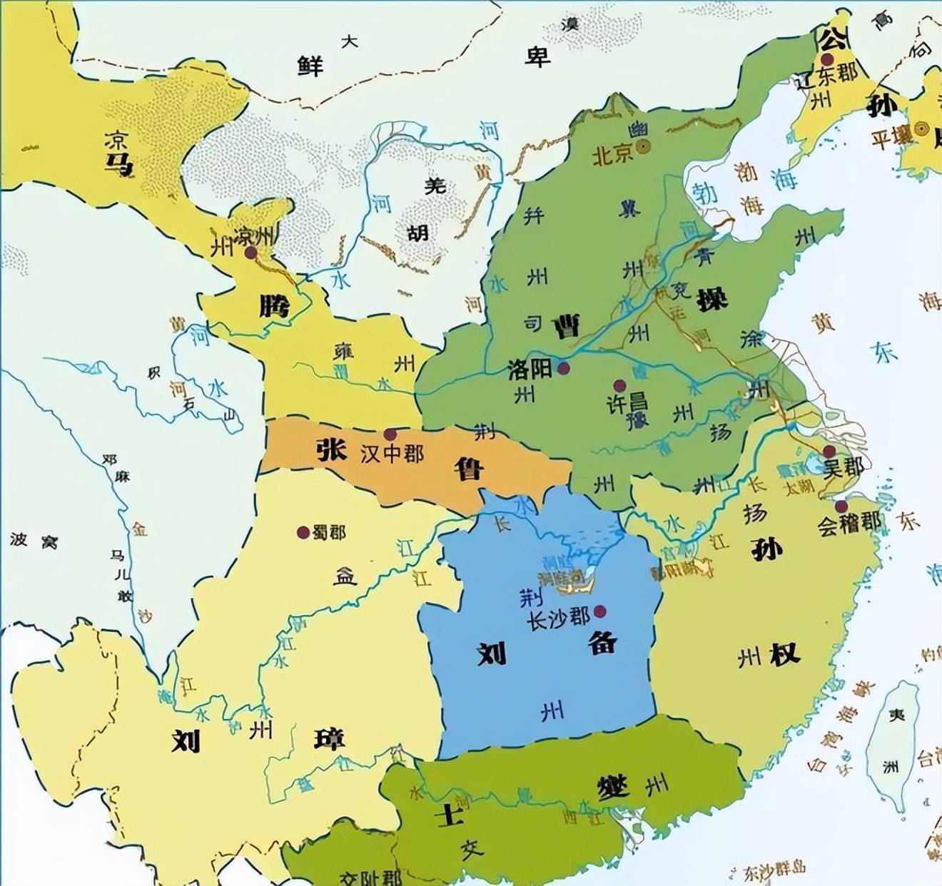 三国时蜀国的国土面积究竟有多大