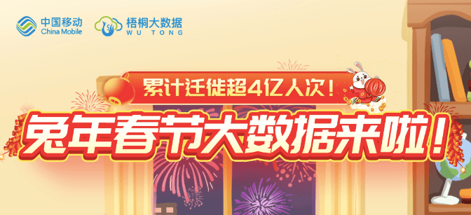 2023年春节假期挪动数据流量连结增长，数字手艺赋能千行百业