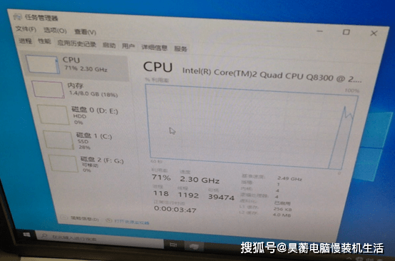 想晓得14年前的四核处置器Q8300还能一般利用win10吗？