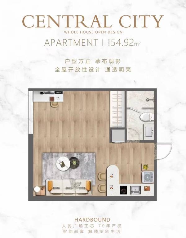 上海黄浦外滩尚寓都有哪些户型房型,面积是几? ?