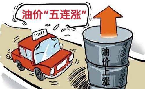 国际油价“五连涨”，成品油“由跌转涨”，油价上涨了420元