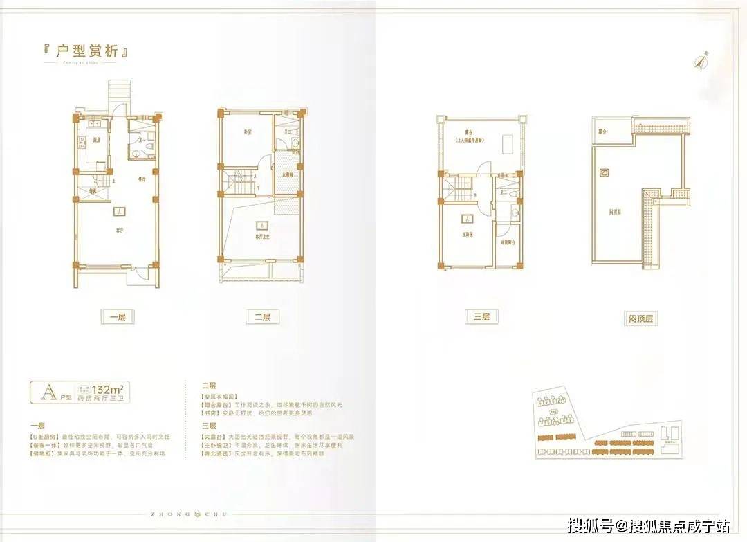 嘉定徐行春申阳光总价146万起！约55-176㎡洋房及联排别墅！均价3.25万/㎡！