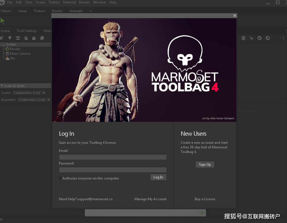 八猴衬着器4.02下载【Marmoset Toolbag 4.02安拆教程】