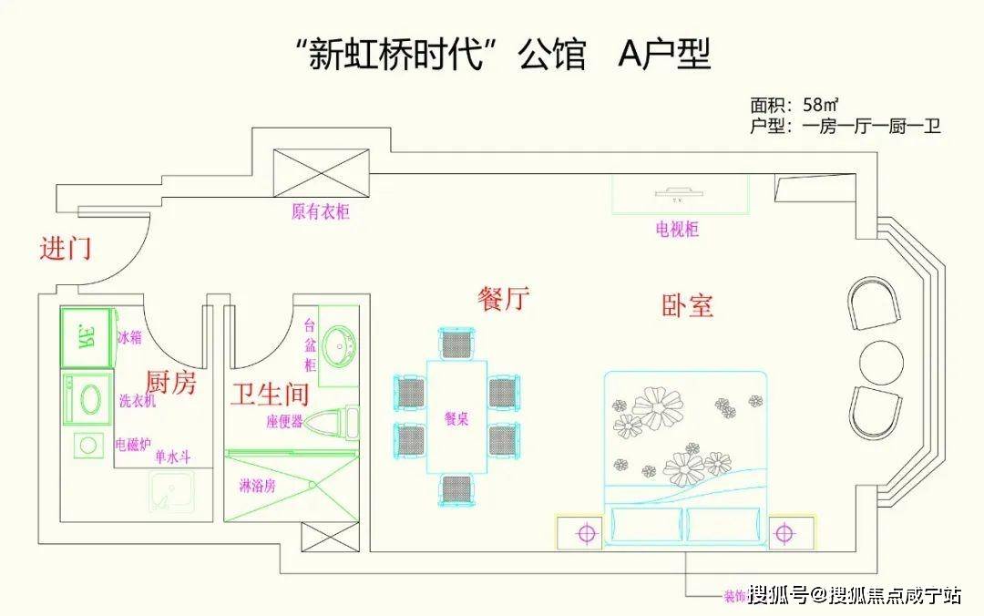 嘉定安亭公寓「新虹桥时代公馆」推出建面约58-83㎡一房两房，总价90-140万！