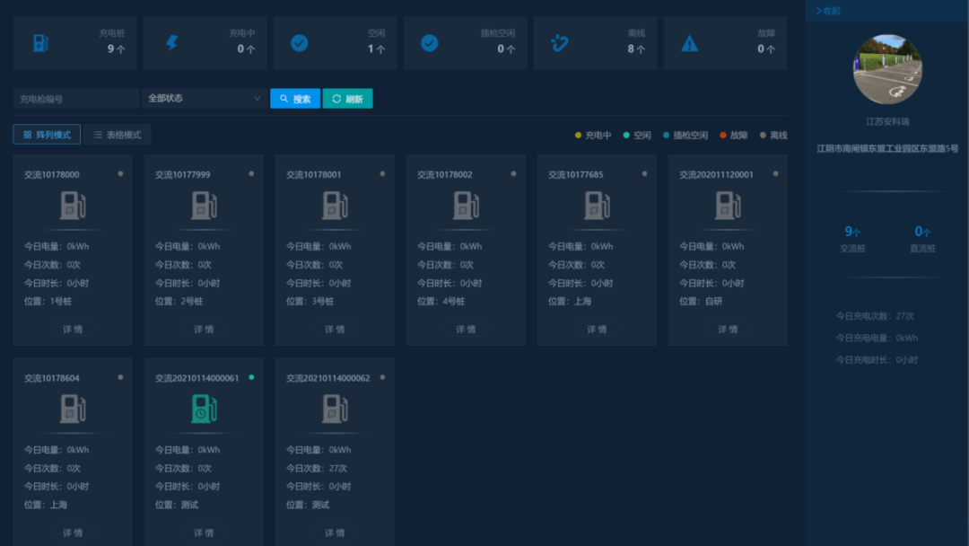 安科瑞学校用AcrelCloud-9000充电桩办理系统 智能充电 集中办理