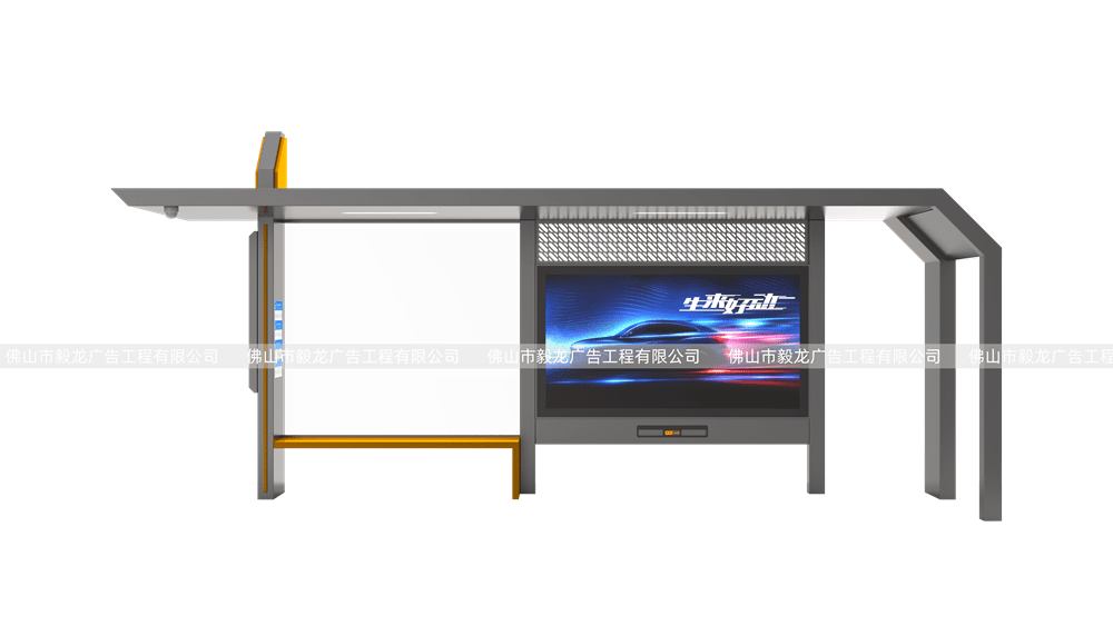 现代智能公交候车亭的优势-YEROO
