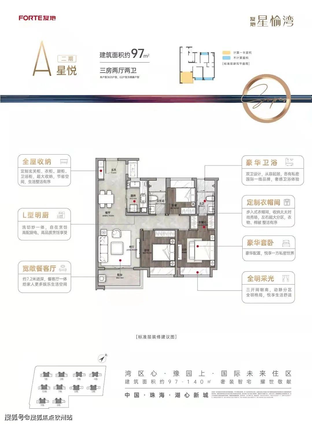 珠海斗门复地星愉湾（珠海新房）详情丨售楼处欢送您~最新户型_价格