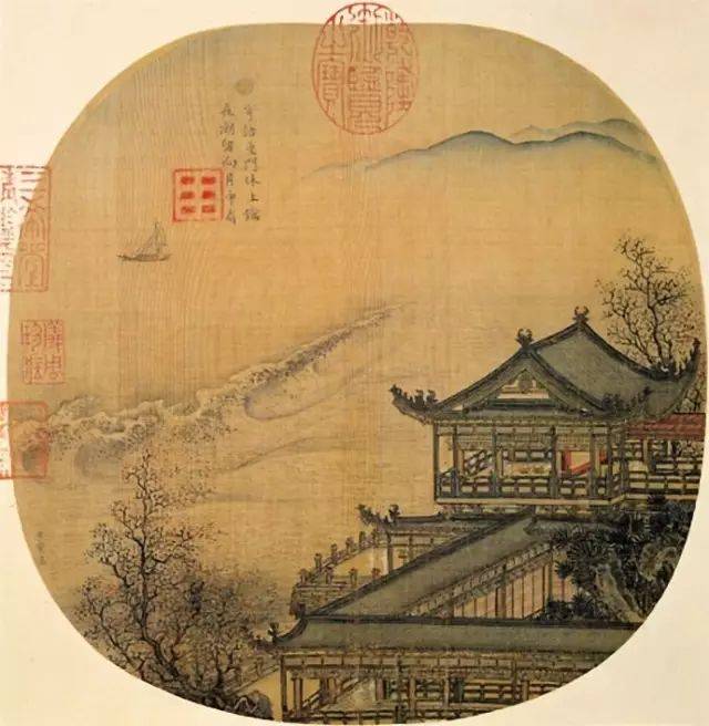 100首宋词配100幅宋画小品，典范！