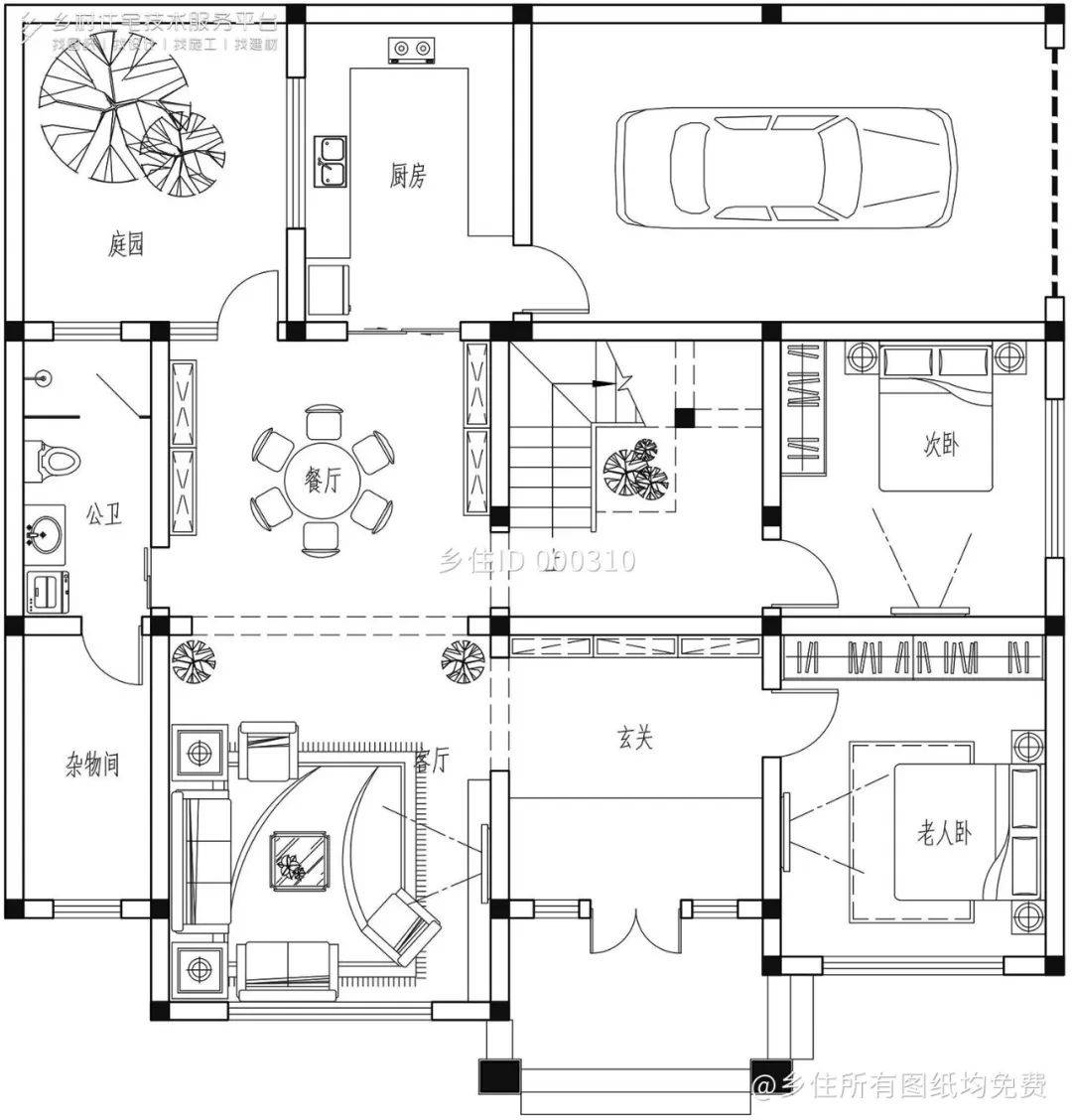 乡住平台精选8款欧式别墅自建房设想图纸，选一款在老家建一栋最靓的房子