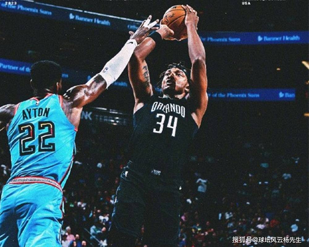 NBA太阳战胜魔术，富尔茨独揽25+7+9难挽颓势，布克19+5+2欧洲步上篮造杀伤