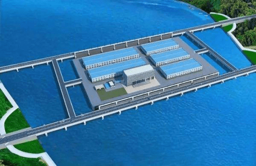 创合团队投资漂浮式无坝聚能水力发电站项目