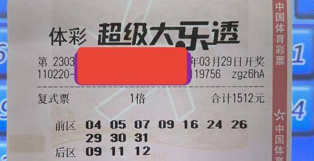 23034期大乐透晒票：以清醒的思维面临人生，才是负责任的表示