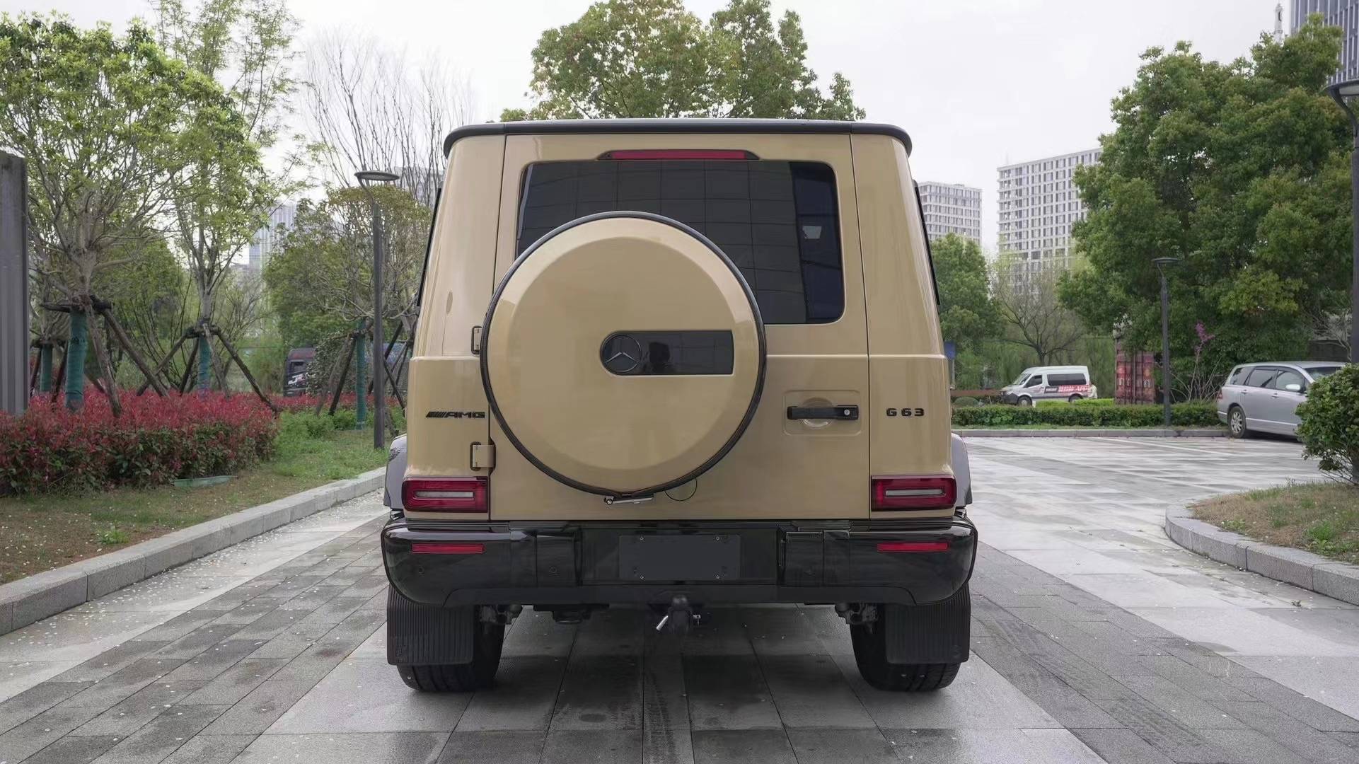 准新车奔跑AMG G63大漠猎游侠限量版