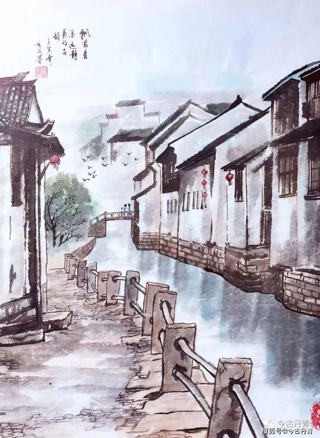 小桥流水人家，真美！