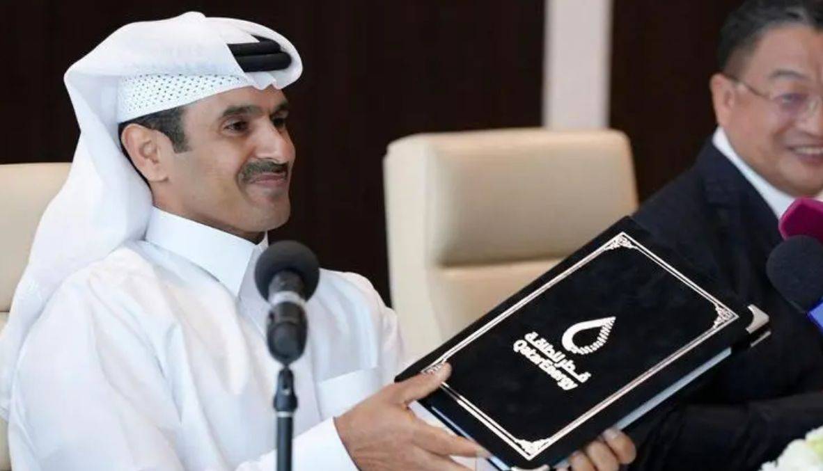 原创             每年输送400万吨，卡塔尔与中方签署为期27年天然气供应协议