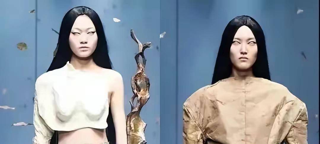 原创巴黎时装秀现场：中国女模特赤身露体，到底在秀什么？这就是时尚吗？