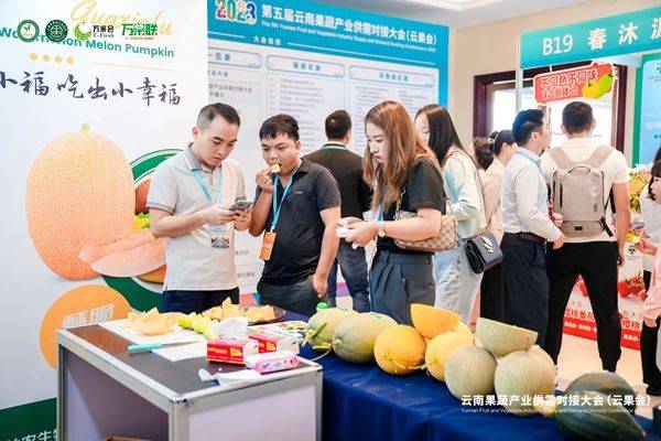 2023云南果蔬产业供需对接大会（云果会）成功举办(图3)
