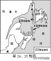 每日一题1140纽芬兰岛这边降雪分布为何是这样的