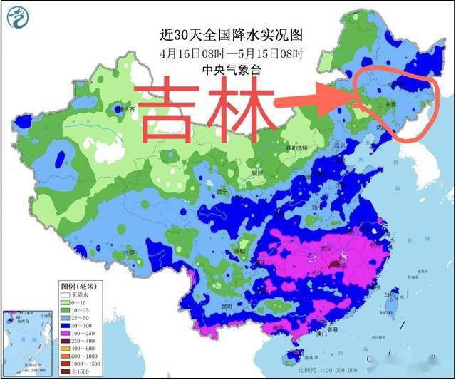 吉林东三省最公平慷慨雨水今天拉开序幕10天中雨水或将报到9天