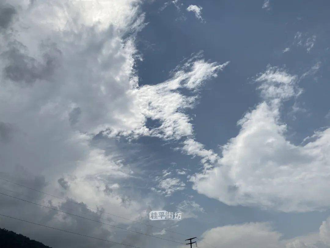 今日,桂平晴空万里,突然暴风雨雨雨雨雨雨