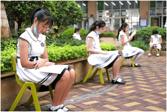 神兽,小学,口罩,同学,凤娥,孩子,体育,安全距离,校园,中黄,学生,口罩,林凤娥小学,坑口小学,小脚印