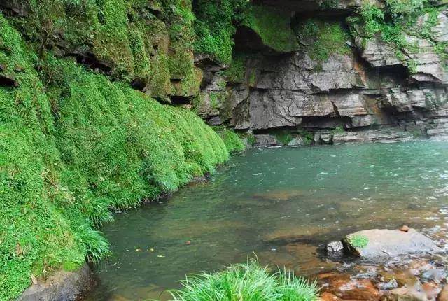 黄果树"美誉,还没完全开发,水质清澈,植被覆盖率很高,cua野水很合适