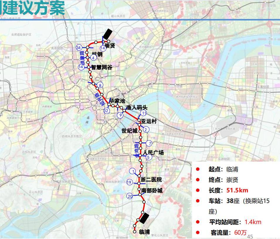 这些区域有望翻身!杭州地铁四期规划建议流出,沿线居民身价要涨!_线路