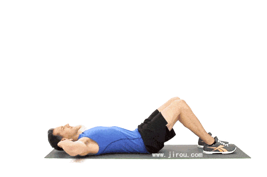 腹肌锻炼gif图解(精简版)