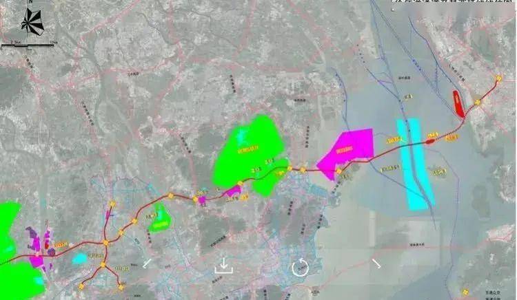 图片来源:love珠海跨江段推荐采用规模双向8车道高速公路 4线铁路公路