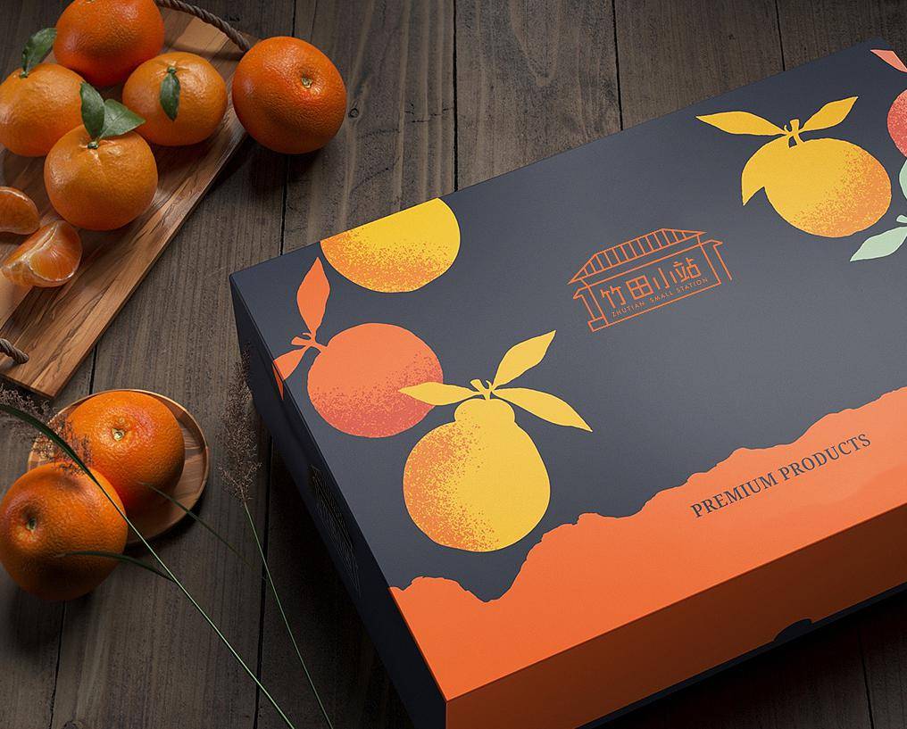 这些水果的包装设计风格,是夏天的味道!