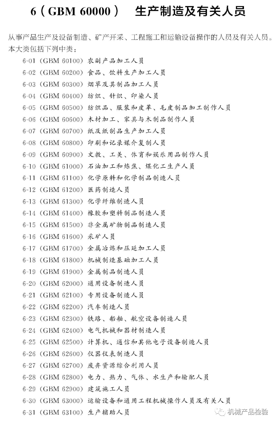 解读2015年版中华人民共和国职业分类大典中的职业质检员